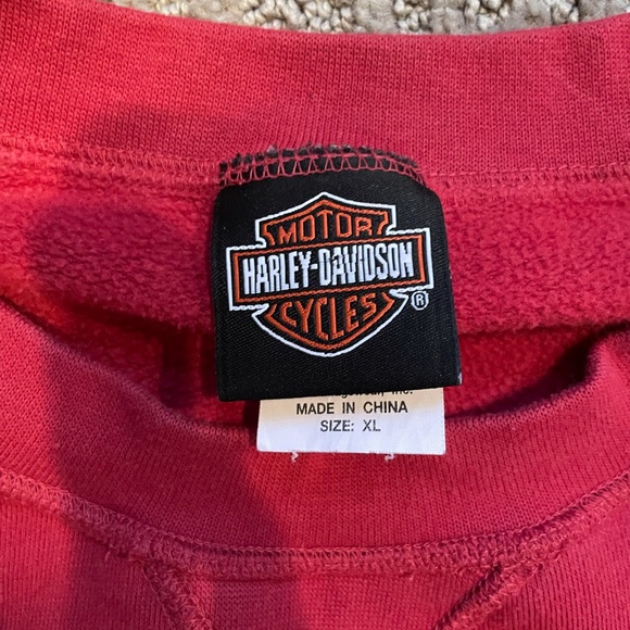 Men’s Vintage Harley Davidson Crewneck Size Extra Large - Picture 6 of 6